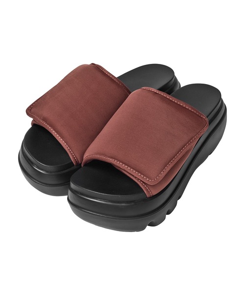SHAKA(シャカ)の「SHAKA 厚底 サンダル PUFFY SLIDE CHUNKY パフィー スライド チャンキー(サンダル・レディース・ブラック/キナリ/ボルドー・23/24/25/26)」の13枚目の写真