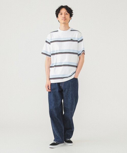 ラコステ EDIFICE別注ボーダーTシャツ LACOSTE (ラコステ) 別注 ボーダーTシャツ | エディフィス