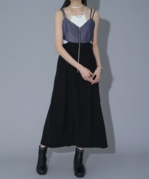 Ellno de Mavie | センタージップサイドカットキャミワンピース(ワンピース)