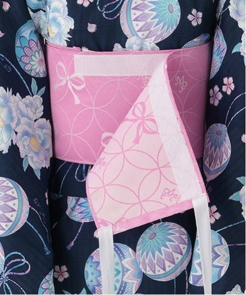 セール】手毬フラワー柄 浴衣（浴衣）｜mezzo piano（メゾピアノ）の