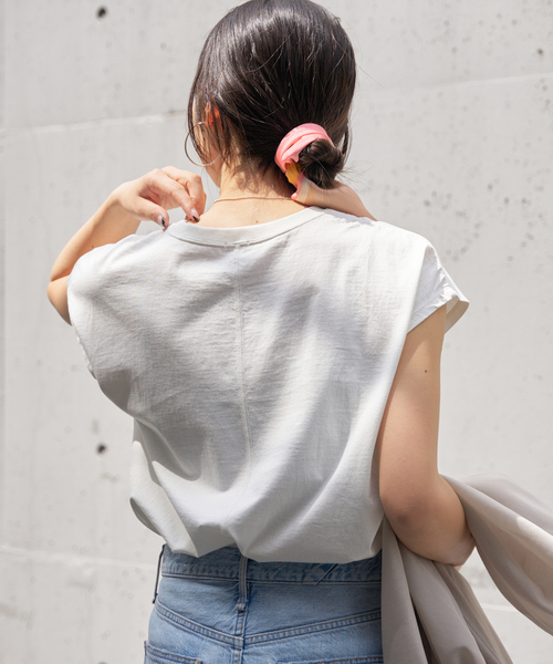 新品　IENA イエナ　ラウンドテールプルオーバー　Tシャツ　白 追加4》ラウンドテールプルオーバー（Tシャツ／カットソー