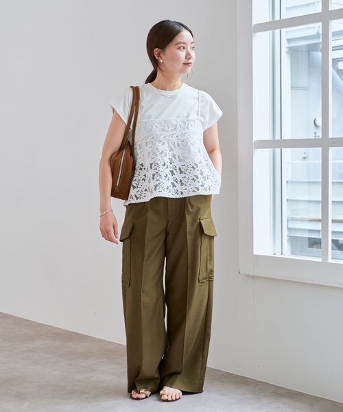 【新品・タグ付き】IENA イエナ　ラウンドテールプルオーバー　Tシャツ 追加6》ラウンドテールプルオーバー（Tシャツ／カットソー