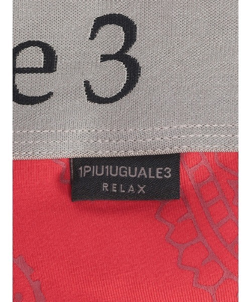 1piu1uguale3 RELAX(ウノピュウノウグァーレトレリラックス)の「1PIU1UGUALE3 RELAX (ウノ ピュ ウノ ウグァーレ トレ リラックス) ペイズリーロゴボクサーパンツ(ボクサーパンツ・メンズ・ブラック/レッド・M/L)」の10枚目の写真