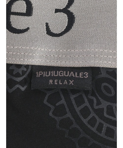 1piu1uguale3 RELAX(ウノピュウノウグァーレトレリラックス)の「1PIU1UGUALE3 RELAX (ウノ ピュ ウノ ウグァーレ トレ リラックス) ペイズリーロゴボクサーパンツ(ボクサーパンツ・メンズ・ブラック/レッド・M/L)」の9枚目の写真