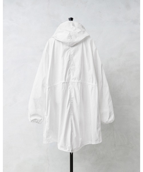 MILITARY(ミリタリー)の「実物 新品 デッドストック 米軍 リメイク スノーカモ モッズコート コットン/ナイロン ポケット付き(モッズコート・メンズ・ホワイト・SMALL)」の3枚目の写真