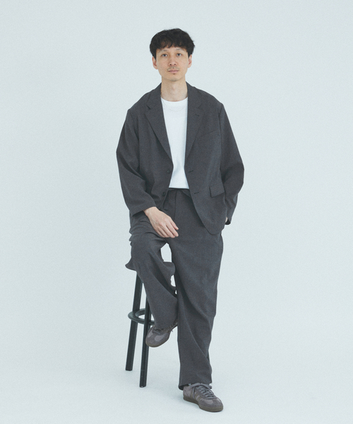 JOURNAL STANDARD（ジャーナルスタンダード）の「”吸水速乾 / 通気性” EVALET フィールドジャケット / セットアップ対応（その他アウター・メンズ・ブラック系その他/チョコ/ネイビー・SMALL/MEDIUM/LARGE）」の5枚目の写真