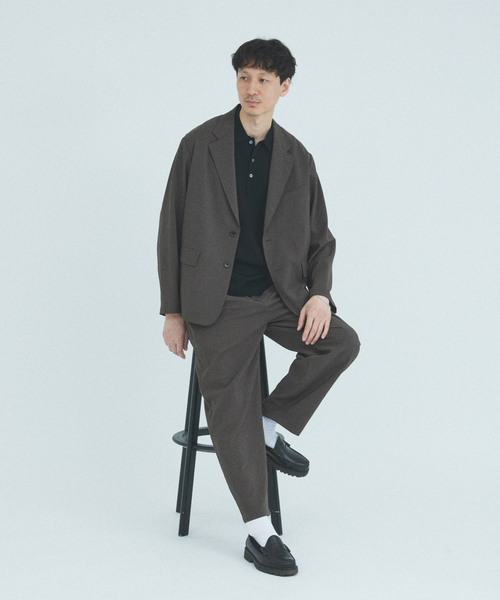 JOURNAL STANDARD（ジャーナルスタンダード）の「”吸水速乾 / 通気性” EVALET フィールドジャケット / セットアップ対応（その他アウター・メンズ・ブラック系その他/チョコ/ネイビー・SMALL/MEDIUM/LARGE）」の6枚目の写真