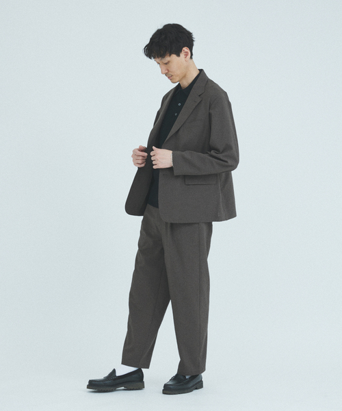 JOURNAL STANDARD（ジャーナルスタンダード）の「”吸水速乾 / 通気性” EVALET フィールドジャケット / セットアップ対応（その他アウター・メンズ・ブラック系その他/チョコ/ネイビー・SMALL/MEDIUM/LARGE）」の9枚目の写真