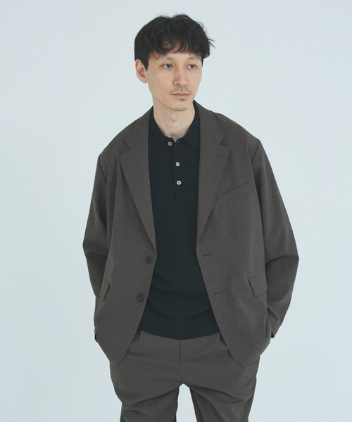 JOURNAL STANDARD（ジャーナルスタンダード）の「”吸水速乾 / 通気性” EVALET フィールドジャケット / セットアップ対応（その他アウター・メンズ・ブラック系その他/チョコ/ネイビー・SMALL/MEDIUM/LARGE）」の12枚目の写真