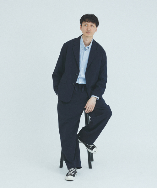 JOURNAL STANDARD（ジャーナルスタンダード）の「”吸水速乾 / 通気性” EVALET フィールドジャケット / セットアップ対応（その他アウター・メンズ・ブラック系その他/チョコ/ネイビー・SMALL/MEDIUM/LARGE）」の15枚目の写真