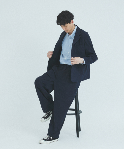 JOURNAL STANDARD（ジャーナルスタンダード）の「”吸水速乾 / 通気性” EVALET フィールドジャケット / セットアップ対応（その他アウター・メンズ・ブラック系その他/チョコ/ネイビー・SMALL/MEDIUM/LARGE）」の16枚目の写真