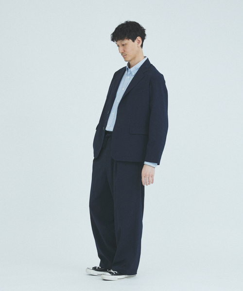 JOURNAL STANDARD（ジャーナルスタンダード）の「”吸水速乾 / 通気性” EVALET フィールドジャケット / セットアップ対応（その他アウター・メンズ・ブラック系その他/チョコ/ネイビー・SMALL/MEDIUM/LARGE）」の17枚目の写真