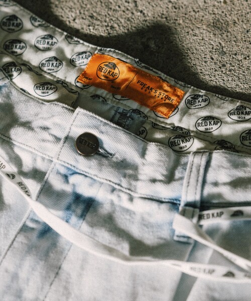 RED KAP（レッドキャップ）の「RED KAP/レッドキャップ 別注 2TUCK BAGGY WIDE DENIM SHORTS PANTS/バギーデニムショーツ/ワイドフィット（その他パンツ・メンズ・ブルー/ネイビー/ブラック・MEDIUM/LARGE）」の8枚目の写真