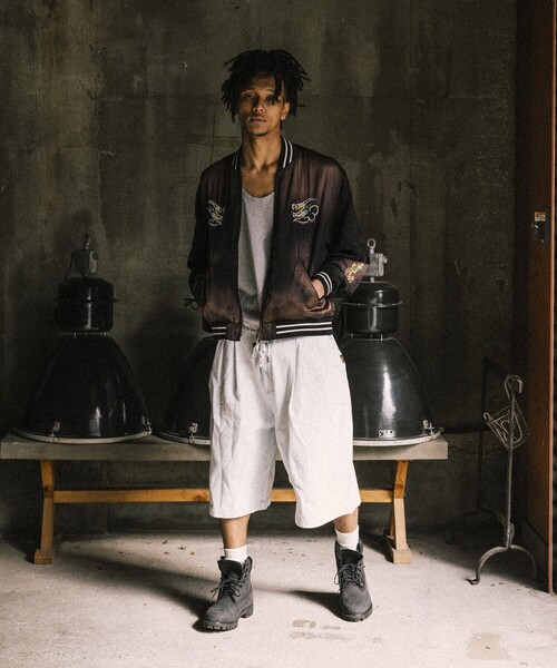 RED KAP（レッドキャップ）の「RED KAP/レッドキャップ 別注 2TUCK BAGGY WIDE DENIM SHORTS PANTS/バギーデニムショーツ/ワイドフィット（その他パンツ・メンズ・ブルー/ネイビー/ブラック・MEDIUM/LARGE）」の15枚目の写真