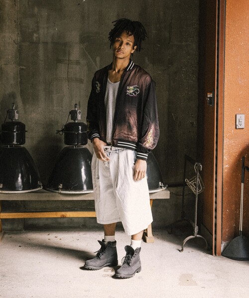 RED KAP（レッドキャップ）の「RED KAP/レッドキャップ 別注 2TUCK BAGGY WIDE DENIM SHORTS PANTS/バギーデニムショーツ/ワイドフィット（その他パンツ・メンズ・ブルー/ネイビー/ブラック・MEDIUM/LARGE）」の18枚目の写真