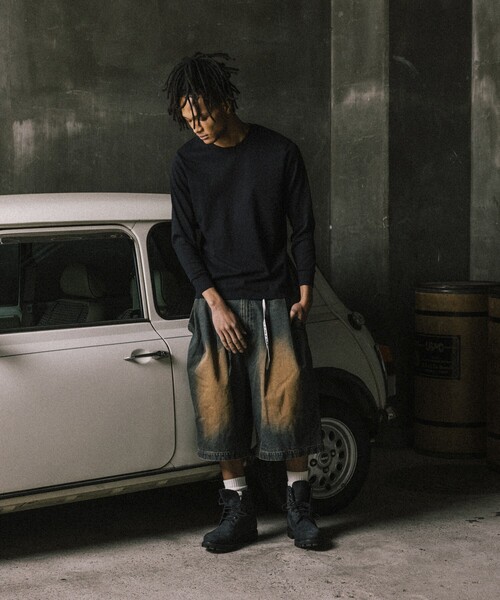 セール】RED KAP/レッドキャップ 別注 2TUCK BAGGY WIDE DENIM SHORTS