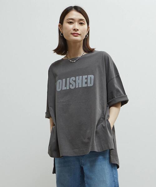 ビックロゴT 定番》製品染ビックロゴTシャツ（Tシャツ/カットソー