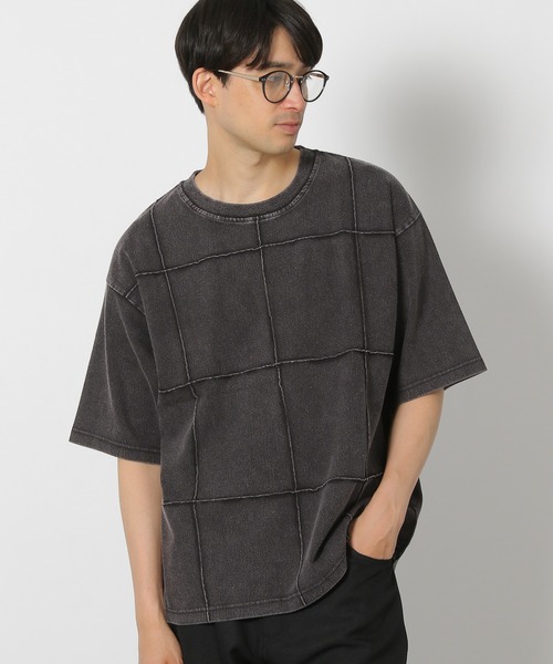 LAKOLE(ラコレ)の「デニムライクピンタックT / 324599(Tシャツ/カットソー・メンズ・その他9/ブルー/ブラック/ダークグレー・MEDIUM/LARGE)」の3枚目の写真