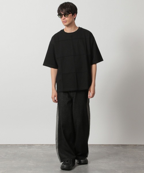 LAKOLE(ラコレ)の「デニムライクピンタックT / 324599(Tシャツ/カットソー・メンズ・その他9/ブルー/ブラック/ダークグレー・MEDIUM/LARGE)」の5枚目の写真