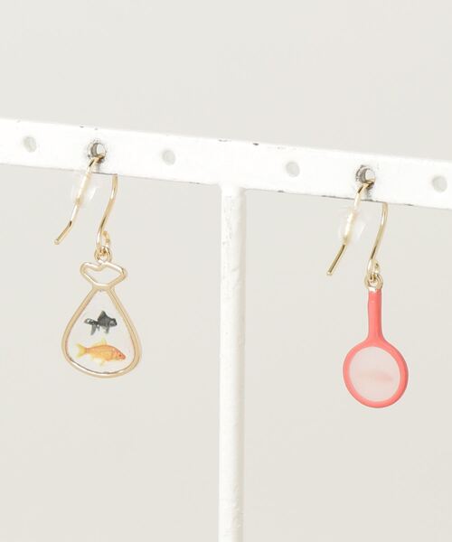 gargle（ガーグル）の「gargle ガーグル：JAPANシリーズ　金魚すくい　ピアス（ピアス（両耳用）・レディース・シルバー/ゴールド・FREE）」の10枚目の写真