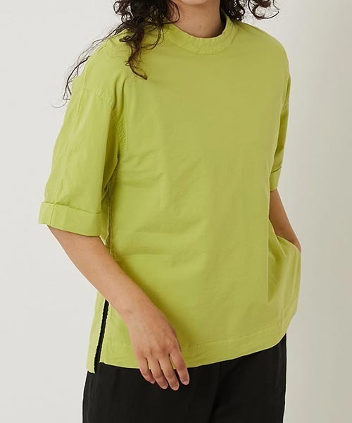 tシャツ フィールソーグッド スタンドカラー スリットトップ ウイメンズ レディース セール】フィールソーグッド スタンドカラー スリットトップ