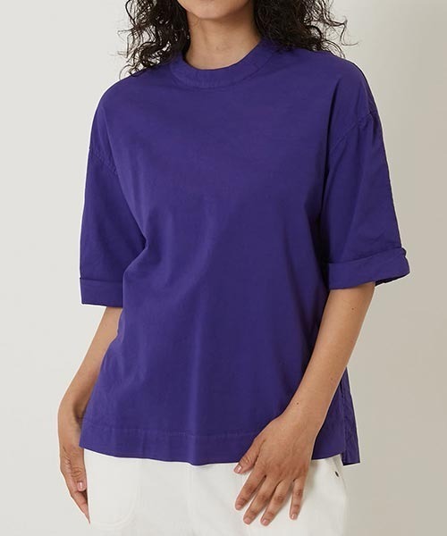 tシャツ フィールソーグッド スタンドカラー スリットトップ ウイメンズ レディース セール】フィールソーグッド スタンドカラー スリットトップ