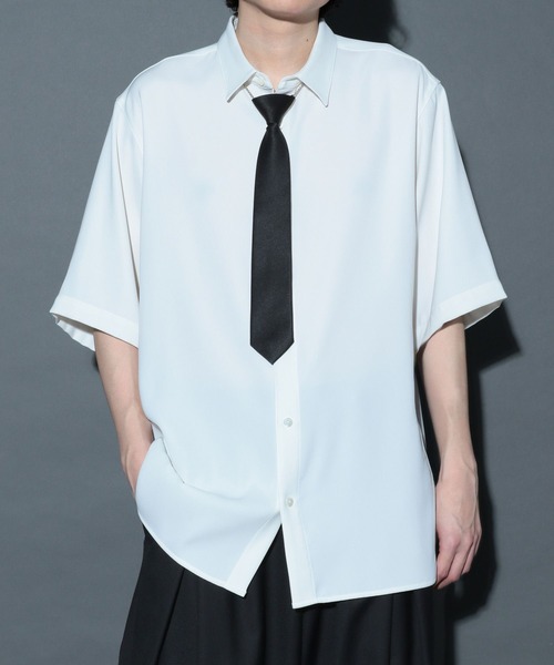 HARE（ハレ）の「ネクタイネックレス(HARE)（ネクタイ・メンズ・ブラック・FREE）」の12枚目の写真