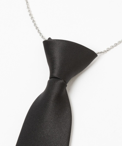 HARE（ハレ）の「ネクタイネックレス(HARE)（ネクタイ・メンズ・ブラック・FREE）」の18枚目の写真