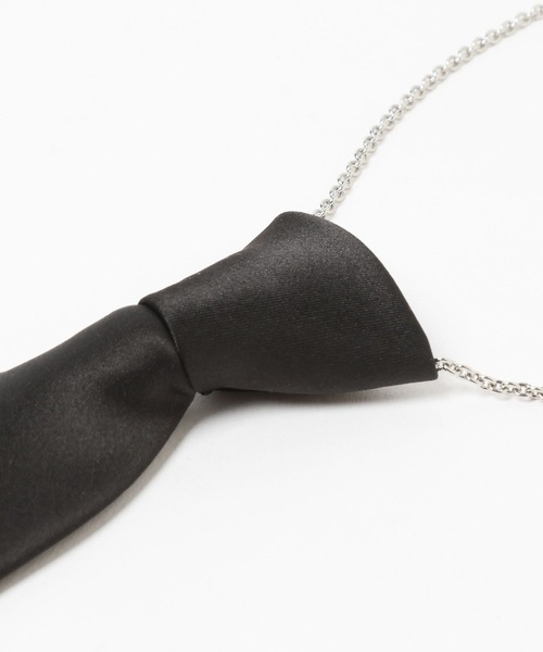 HARE（ハレ）の「ネクタイネックレス(HARE)（ネクタイ・メンズ・ブラック・FREE）」の19枚目の写真