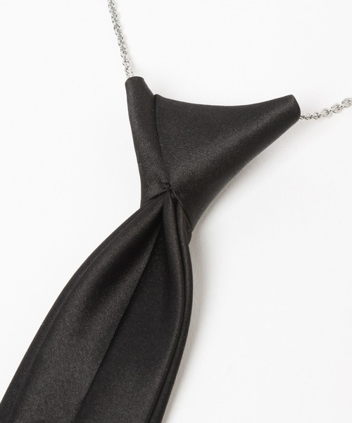 HARE（ハレ）の「ネクタイネックレス(HARE)（ネクタイ・メンズ・ブラック・FREE）」の9枚目の写真