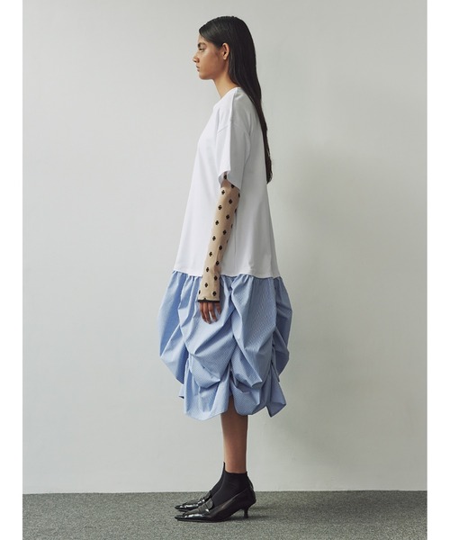 SORIN(ソリン )の「NOT A SHIRT Docking Dress(ワンピース・レディース・ブラック/ホワイト/グレー・38)」の13枚目の写真