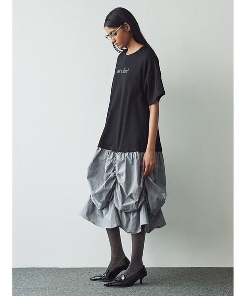SORIN(ソリン )の「NOT A SHIRT Docking Dress(ワンピース・レディース・ブラック/ホワイト/グレー・38)」の19枚目の写真
