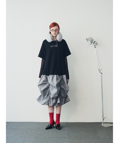 SORIN(ソリン )の「NOT A SHIRT Docking Dress(ワンピース・レディース・ブラック/ホワイト/グレー・38)」の21枚目の写真