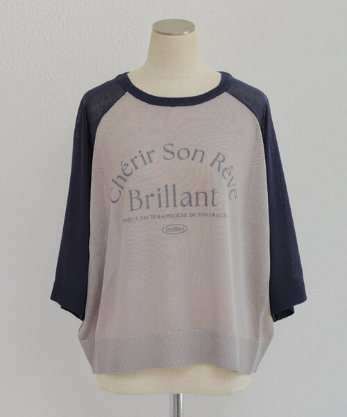 Another Branch olive des olive（アナザーブランチオリーブデオリーブ）の「【大人カジュアルにも】【品のある透け感】シアロゴアソートプルオーバー（Tシャツ/カットソー・レディース・ブルー/グリーン/ネイビー/イエロー系その他/ピンク系その他/ブルー系その他・FREE）」の17枚目の写真