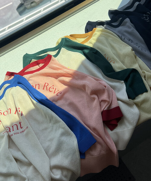 Another Branch olive des olive（アナザーブランチオリーブデオリーブ）の「【大人カジュアルにも】【品のある透け感】シアロゴアソートプルオーバー（Tシャツ/カットソー・レディース・ブルー/グリーン/ネイビー/イエロー系その他/ピンク系その他/ブルー系その他・FREE）」の22枚目の写真