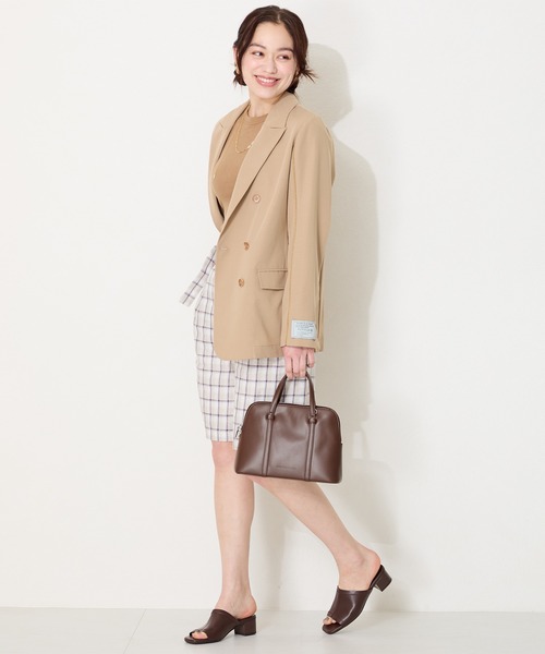 ORiental TRaffic(オリエンタルトラフィック)の「ストレッチミュールサンダル/55205 ヒール ミュールサンダル ベーシック(サンダル・レディース・ブラウン/ブラック/アイボリー・LL/L/M/S/SS/3L)」の4枚目の写真