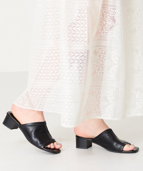 melt the lady tie wrap mule ミュール サンダル
