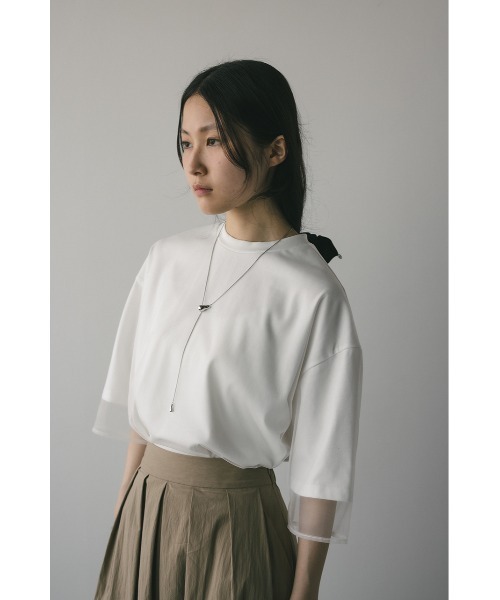 シアーレイヤードルーズT（Tシャツ/カットソー）｜STYLEMIXER