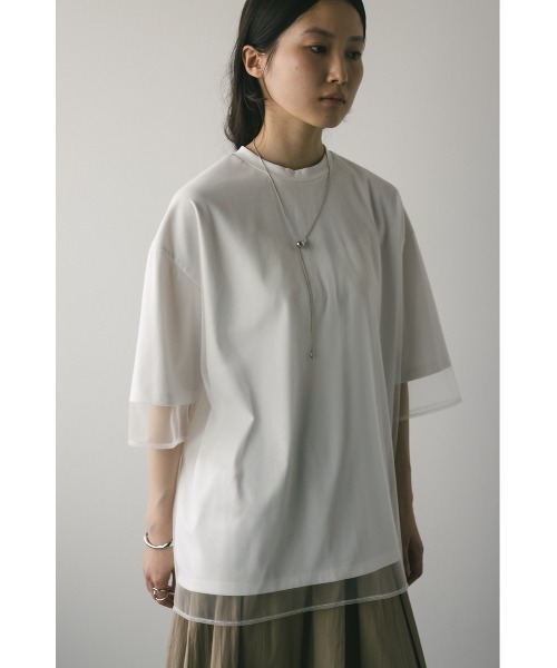 【現金特価】 シアーレイヤードルーズT（Tシャツ/カットソー）｜STYLEMIXER トップス