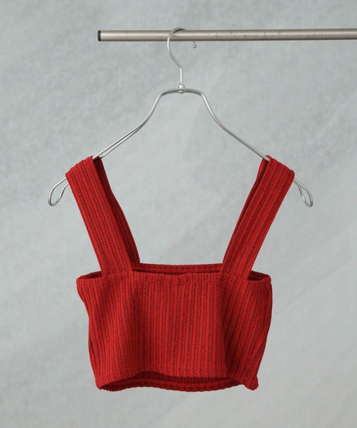 RITA ROW（リタロウ）の「RITA ROW/ECLAT BUSTIER（ニット/セーター・レディース・レッド・S）」の6枚目の写真