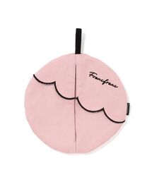 Francfranc（フランフラン）の「スカラップ ポットホルダー ピンク（キッチンツール）」