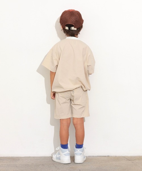 Ocean&Ground(オーシャン&グラウンド)の「ナイロンコンフォートショーツ(その他パンツ・キッズ・ライム/チャコール/キナリ/グリーン系その他2・80/90/100/110/120/130/140)」の21枚目の写真