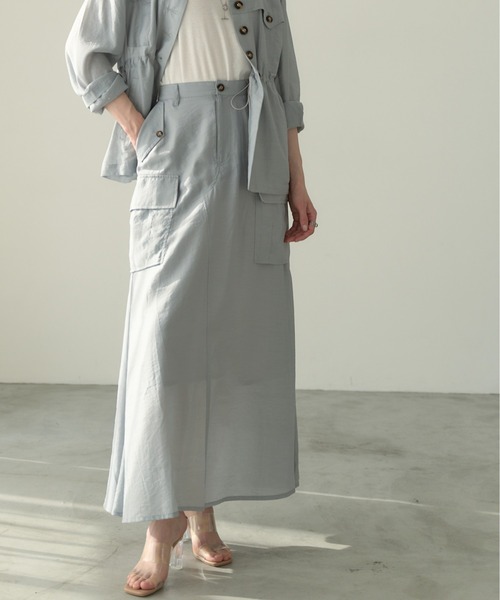 Rozel sheer skirt ローゼルシアースカート（スカート）｜Muel Chic 