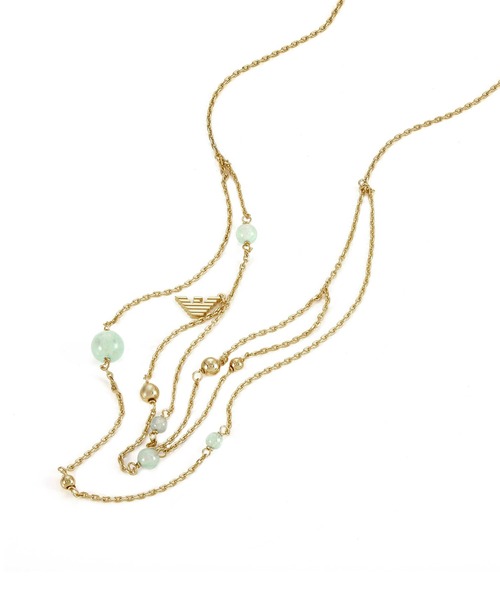 EMPORIO ARMANI（エンポリオアルマーニ）の「エンポリオ・アルマーニ アクセサリー レディース ネックレス ゴールド EGS3225710（ネックレス・レディース・ゴールド・FREE）」の3枚目の写真