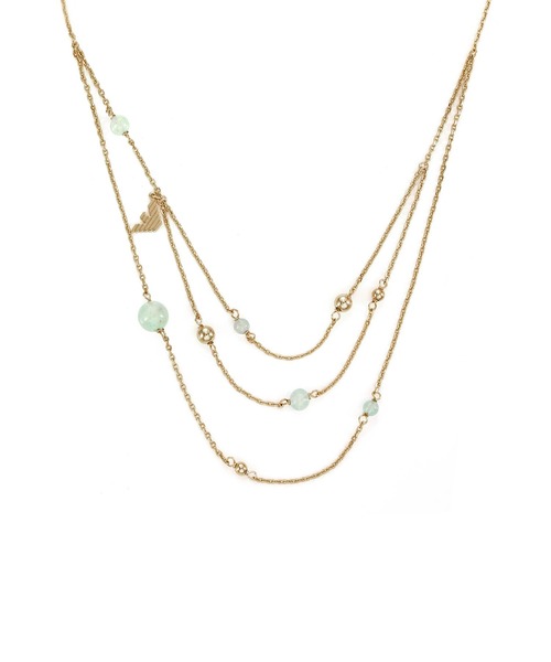 EMPORIO ARMANI（エンポリオアルマーニ）の「エンポリオ・アルマーニ アクセサリー レディース ネックレス ゴールド EGS3225710（ネックレス・レディース・ゴールド・FREE）」の4枚目の写真