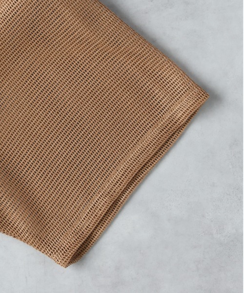 Right-on（ライトオン）の「【HONEYSUCKLE ROSE】メッシュ開襟シャツ（シャツ/ブラウス・レディース・ブラウン/ブラック/オフホワイト・L/M）」の22枚目の写真