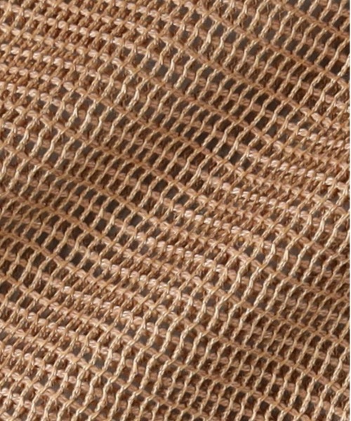 Right-on（ライトオン）の「【HONEYSUCKLE ROSE】メッシュ開襟シャツ（シャツ/ブラウス・レディース・ブラウン/ブラック/オフホワイト・L/M）」の20枚目の写真