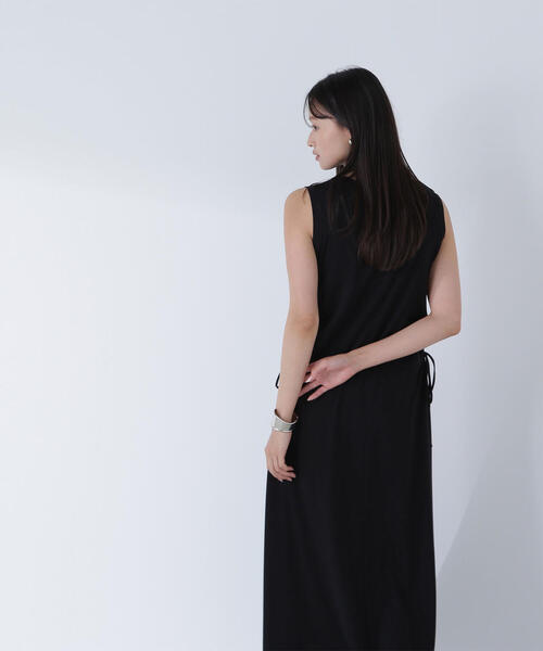 NATURAL BEAUTY BASIC(ナチュラルビューティーベーシック)の「◇サイドギャザーカットソーワンピース(ワンピース・レディース・ブラウン/レッド/ブラック・MEDIUM/P/S)」の14枚目の写真