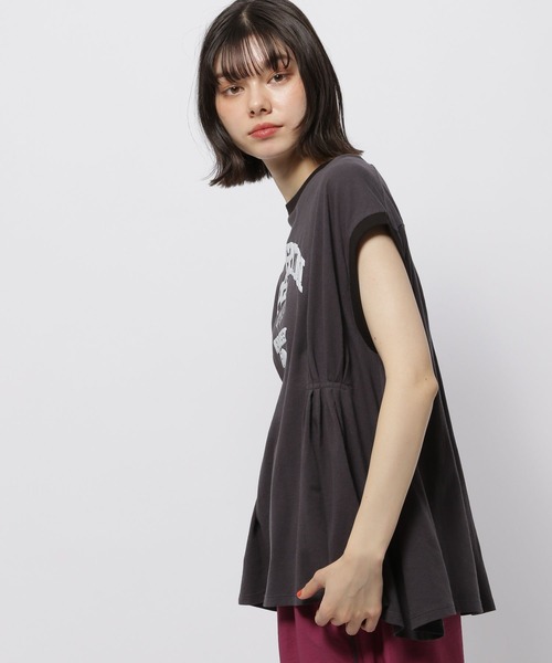 niko and...（ニコアンド）の「タックアソートリンガーＴシャツ（Tシャツ/カットソー・レディース・ベージュ/チャコール/ライトブルー/オフホワイト・LARGE/MEDIUM）」の17枚目の写真