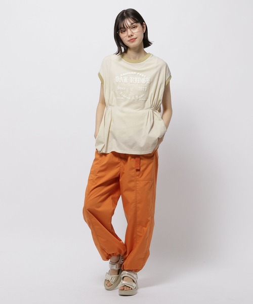 niko and...（ニコアンド）の「タックアソートリンガーＴシャツ（Tシャツ/カットソー・レディース・ベージュ/チャコール/ライトブルー/オフホワイト・LARGE/MEDIUM）」の18枚目の写真